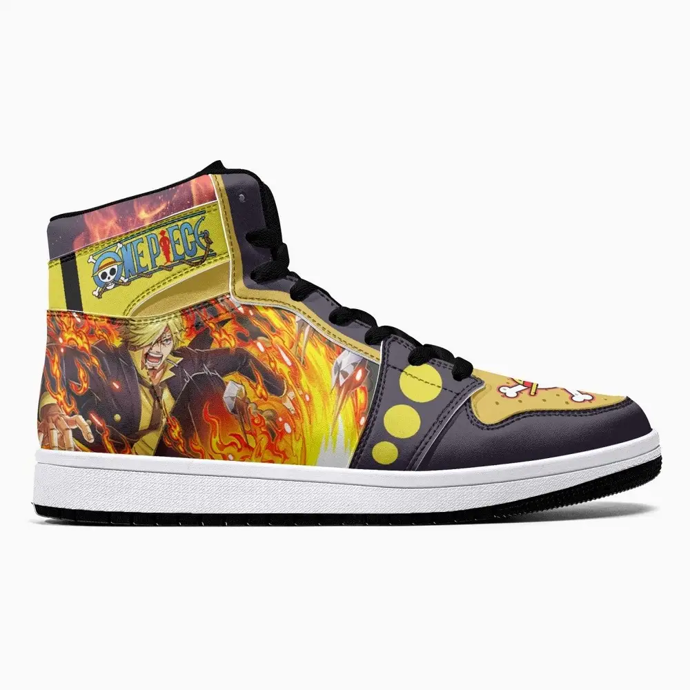 Vinsmoke Sanji Timeskip One Piece JD1 High Top Shoes