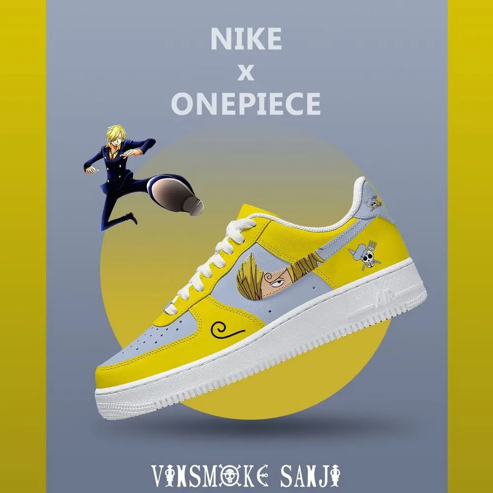 Vinsmoke Sanji V.1 One Piece Limited Low Top Shoes