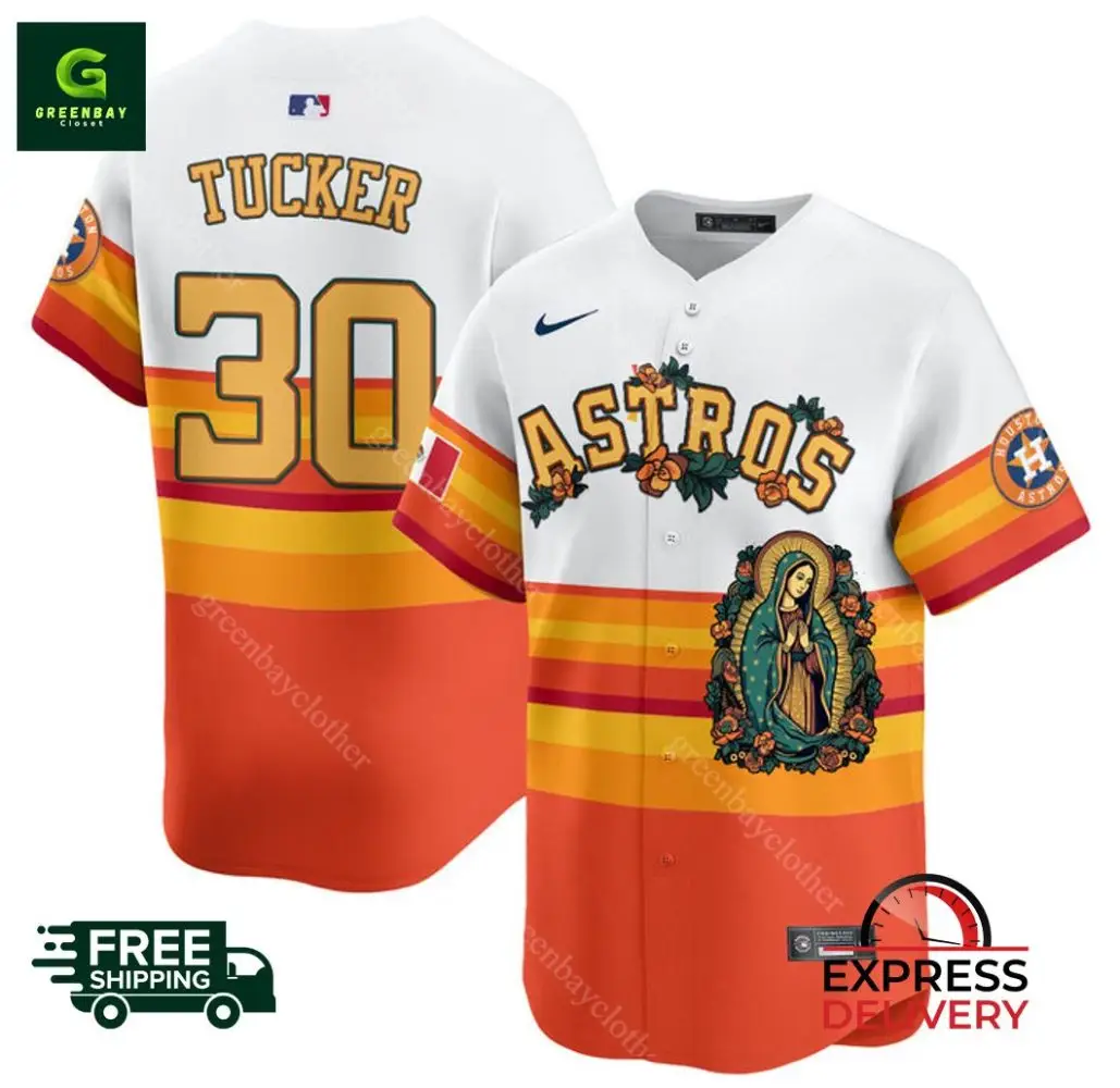 Vintage Astros Jersey  Tucker #30 Express Delivery