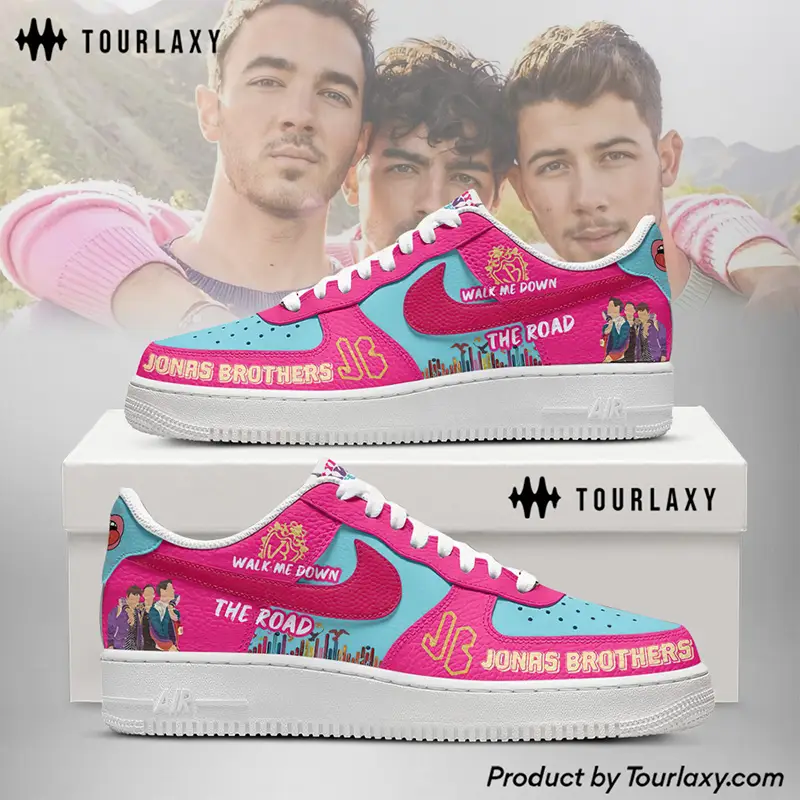 Walk Me Down Jonas Brothers Air Force 1 Shoes 
