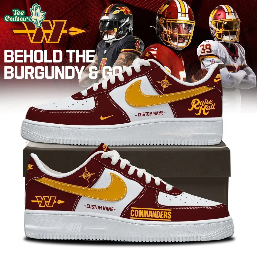 Washington Commanders Franchise Focus Club Fleece AF1 Sneaker