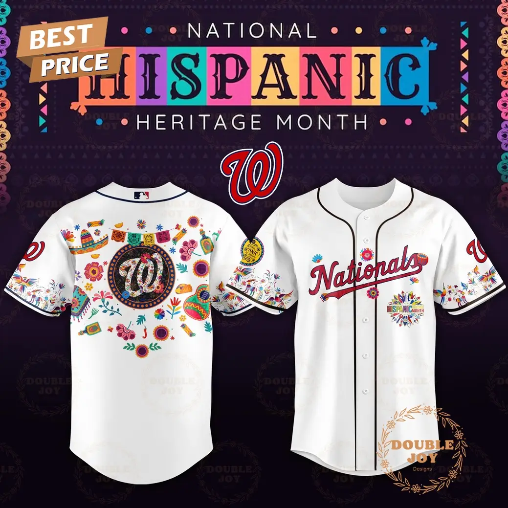 Washington Nationals x National Hispanic Heritage Month 2025 Limited Edition Baseball Jersey