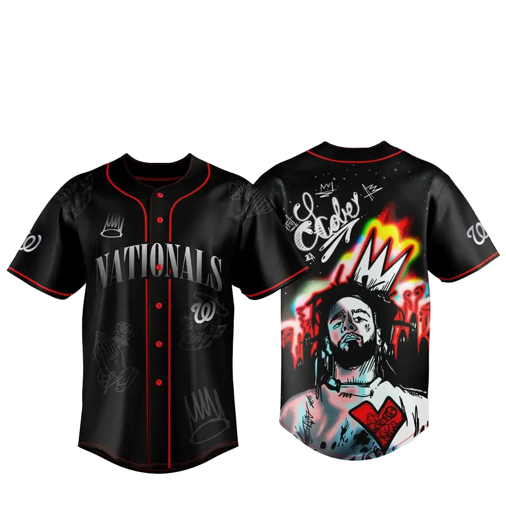 Washington Nationals x The Fall Off World Tour 2026 Baseball Jersey - Tazila