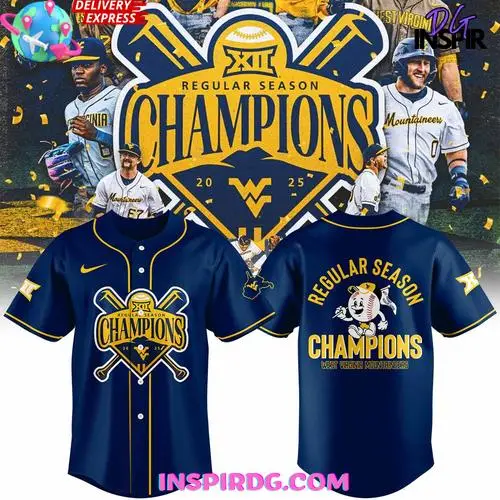 West Virginia Mountaineers Regular Season 2025 Special Baseball Jersey
