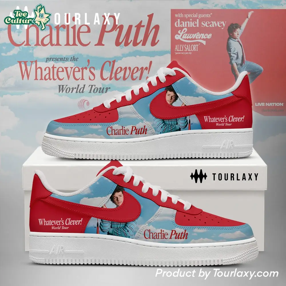 Whatever’s Clever – Charlie Puth Tour 2026 AF1 Shoes