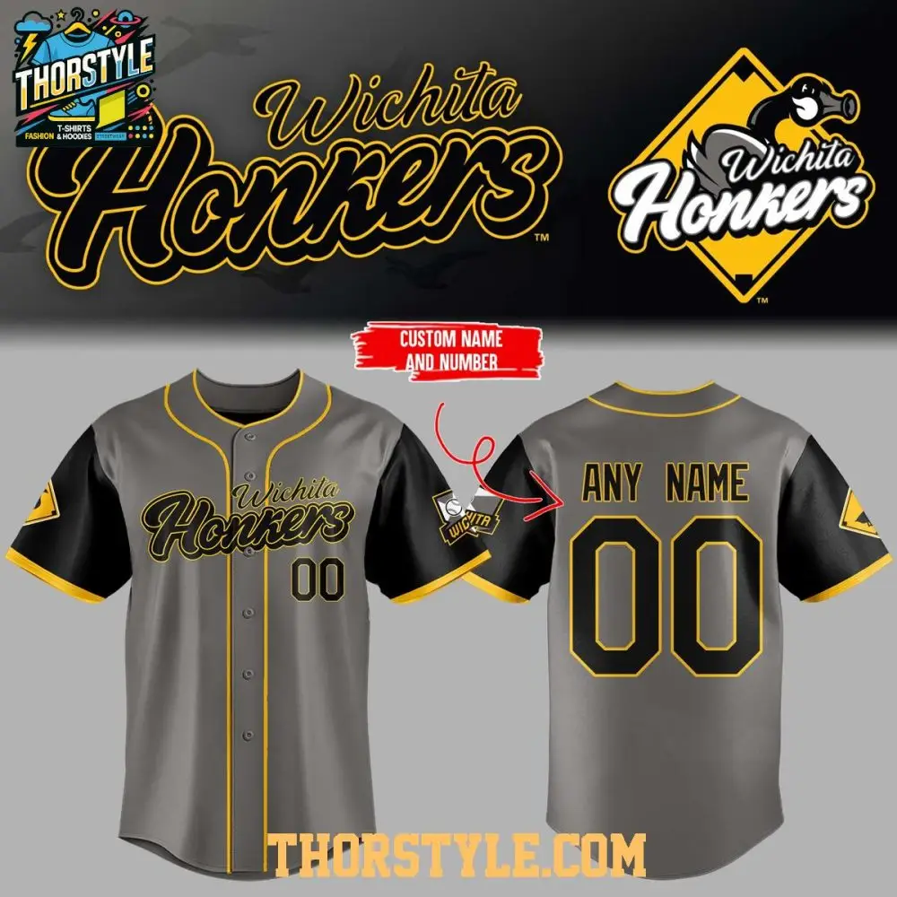 Wichita Wind Surge X Wichita Honkers Night 2026 Personalized Baseball Jersey