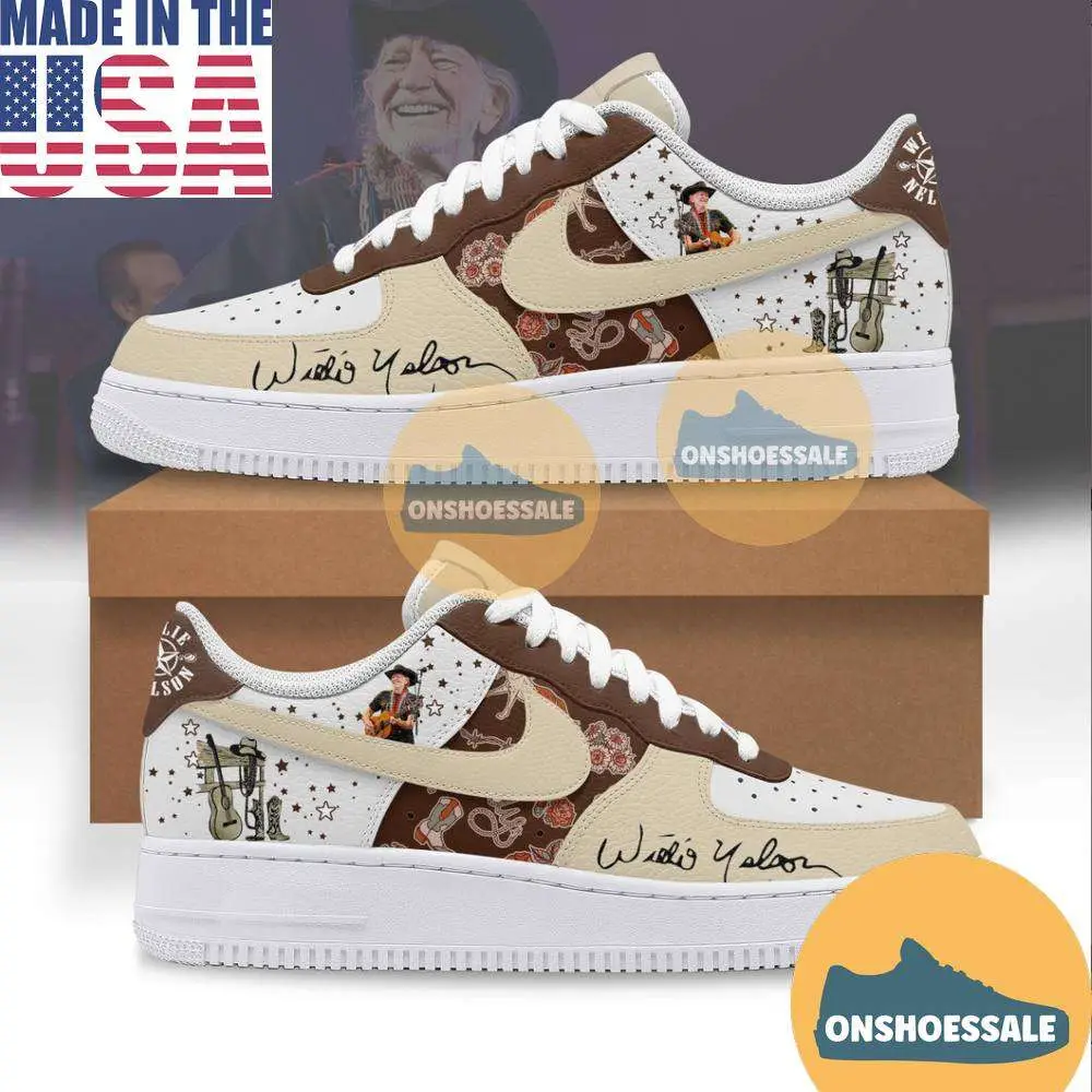 Willie Nelson Air Force Shoes - Best Gift Shoes