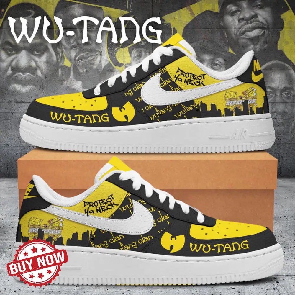 Wu-Tang Clan Anniversary 2025 Air Force 1 Running Sneakers Shoes