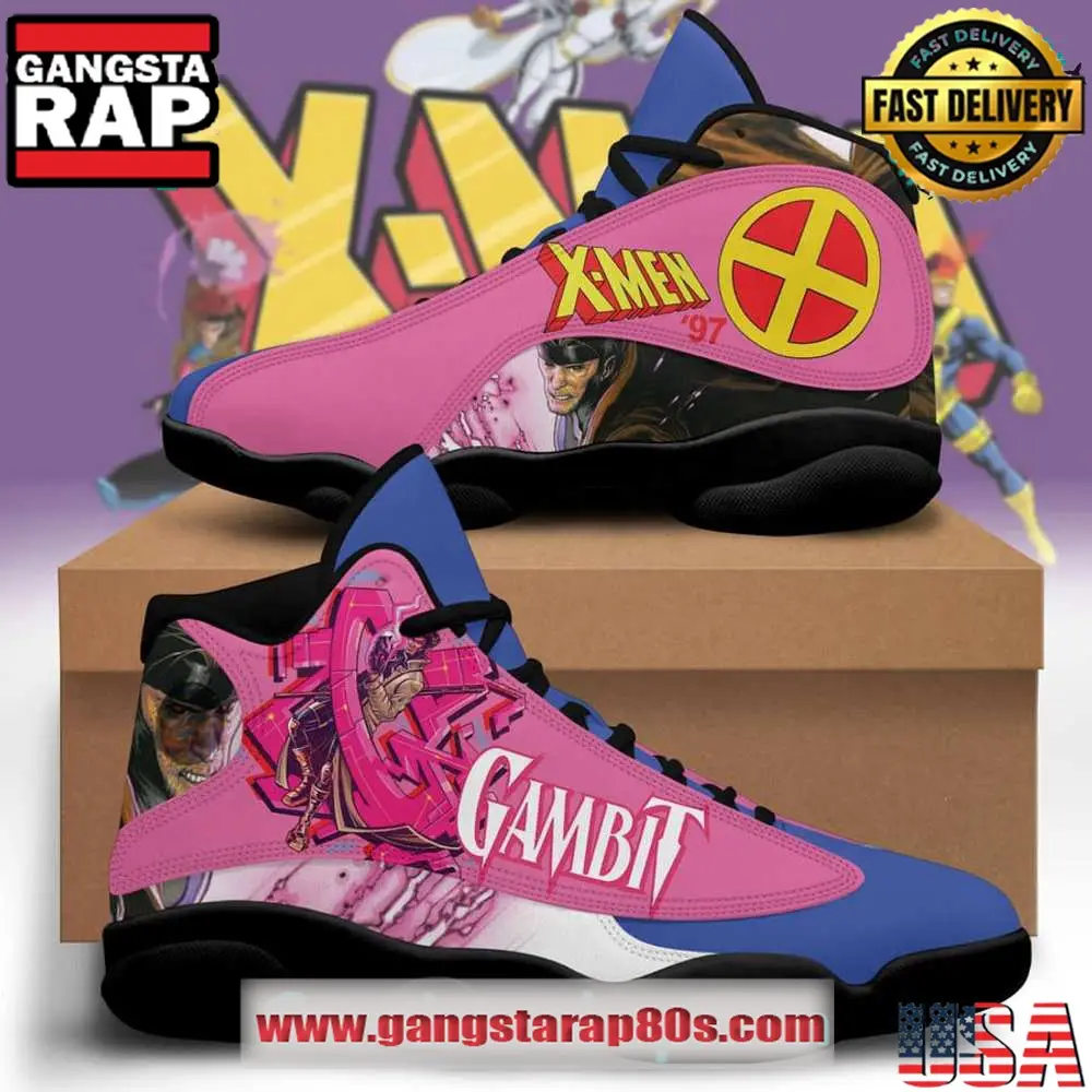 X-Men Gambit Air Jordan 13 Sneakers Shoess