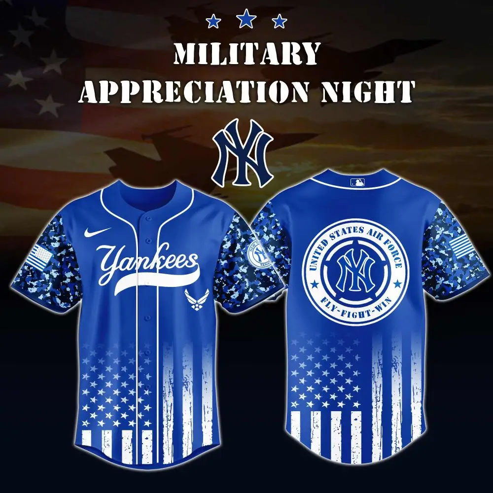 Yankees Military Appreciation Jersey - Honor Heroes With Style , Limited Edition