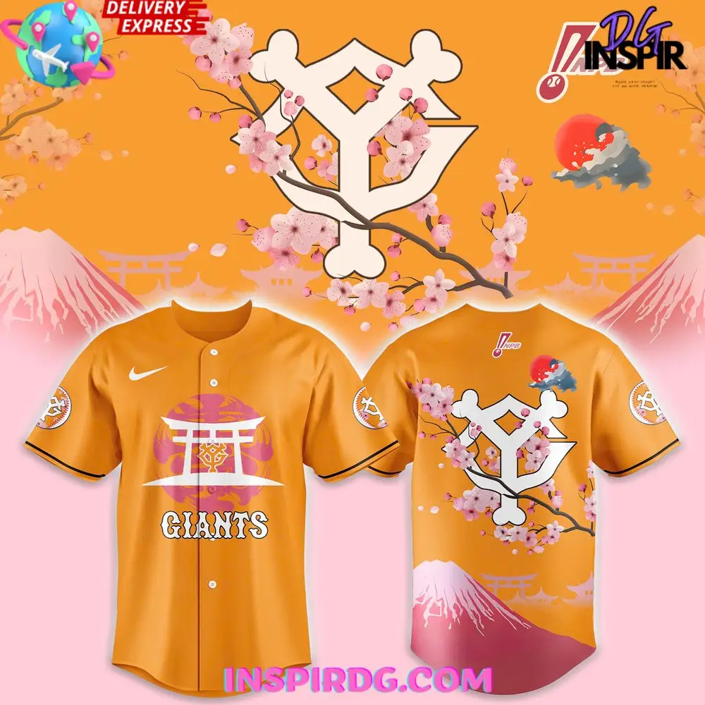 Yomiuri Giants Fuji Mount 2025 Baseball Jersey