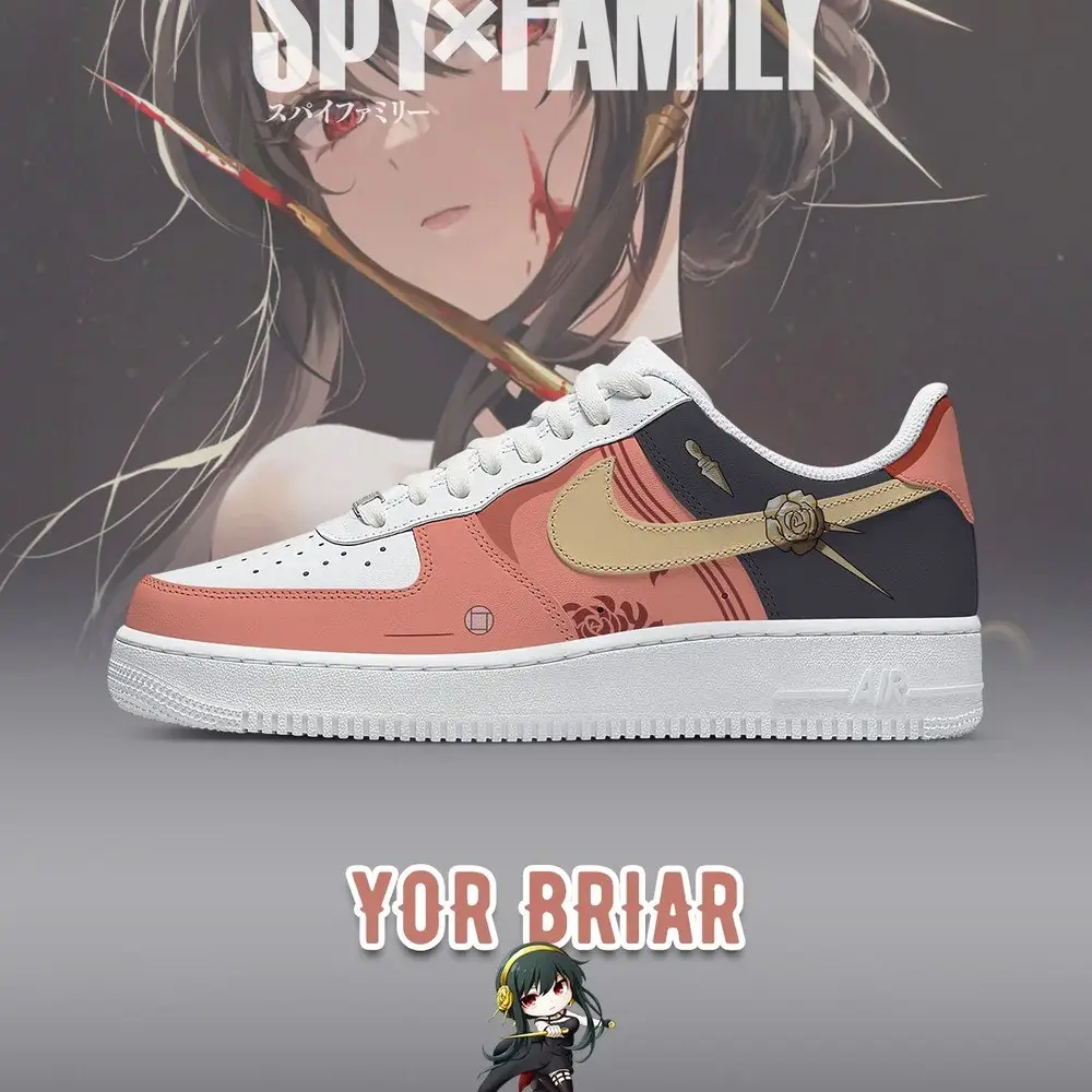 Yor Briar Spy X Family AF1 Shoes