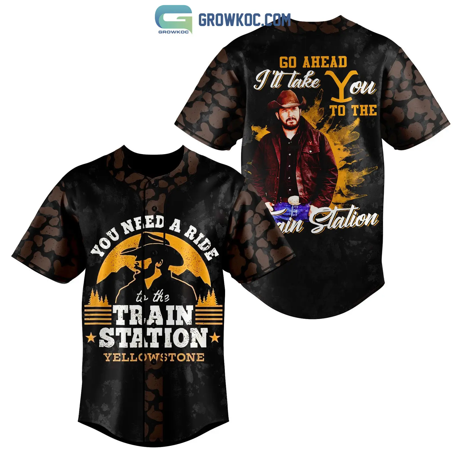 You Need A Ride To The Train Station Yellowstone Baseball Jersey