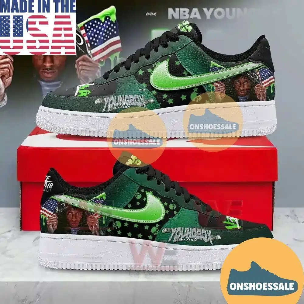 YoungBoy Never Broke Again Sneakers AF1 Shoes - Best Gift Shoes