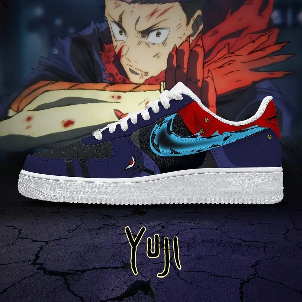 Yuji Itadori Cursed Technique Jujutsu Kaisen Low Top Shoes