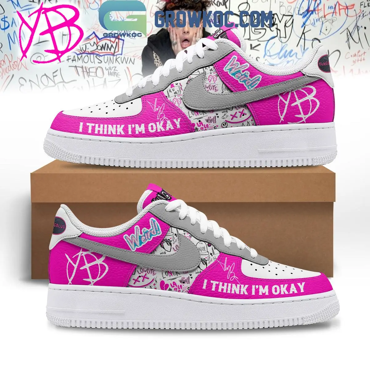 Yungblud I Think I'm Okay Air Force 1 Shoes