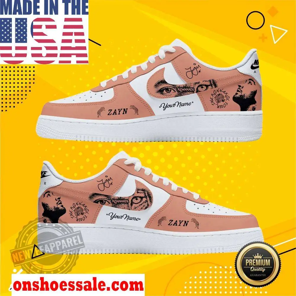 Zayn Malik Nike Air Force 1 Shoes, Gift For Fans - Best Gift Shoes