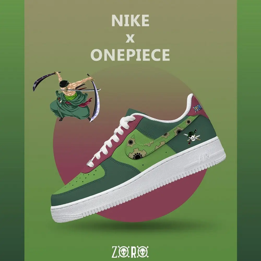 Zoro V.1 One Piece Limited Low Top Shoes