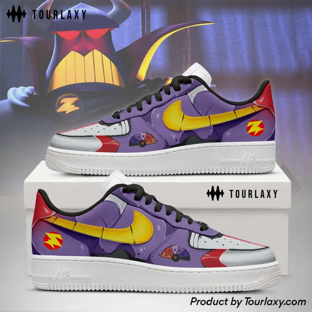 Zurg Toy Story Air Force 1 Shoes Zurg Toy Story Air Force 1 Shoes - Image 1