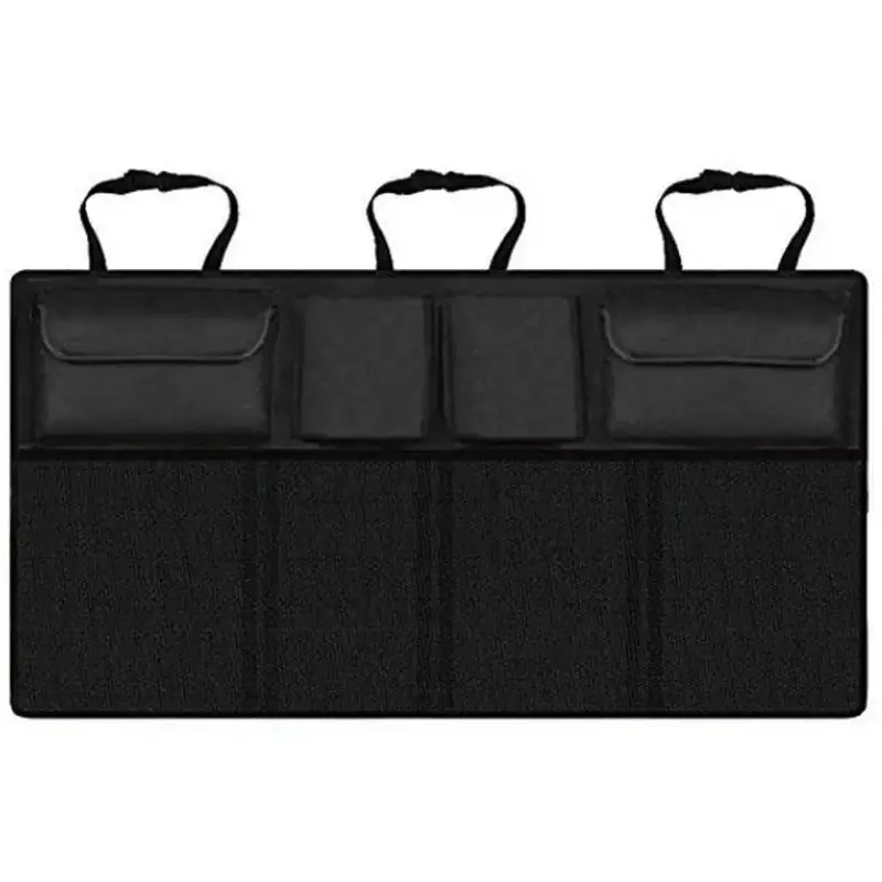 Car Trunk Cargo Net Organizer with Covers