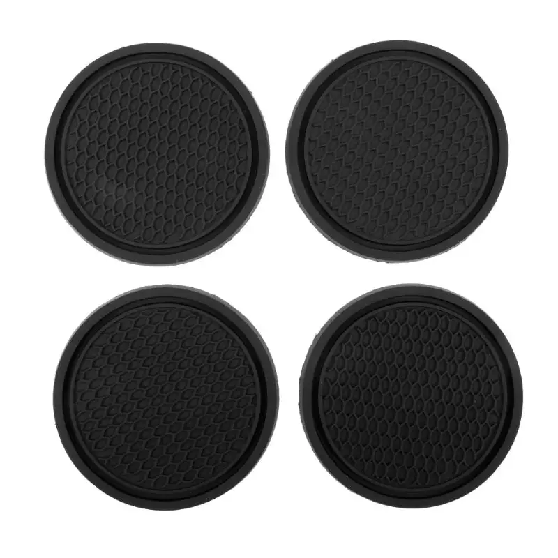 Universal Anti-Slip Car Cup Holder Coasters (4 Pack)