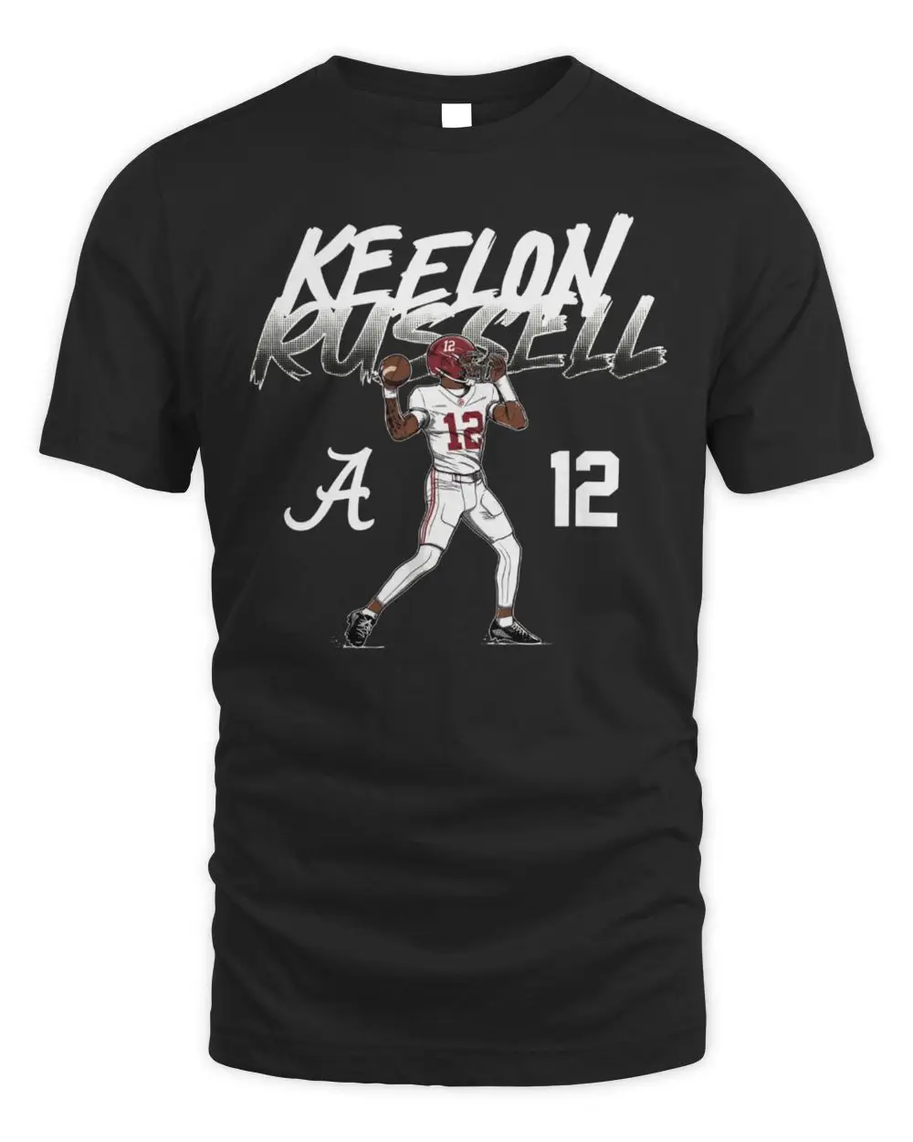 Alabama Football Keelon Russell Name Number Pose Hoodie
