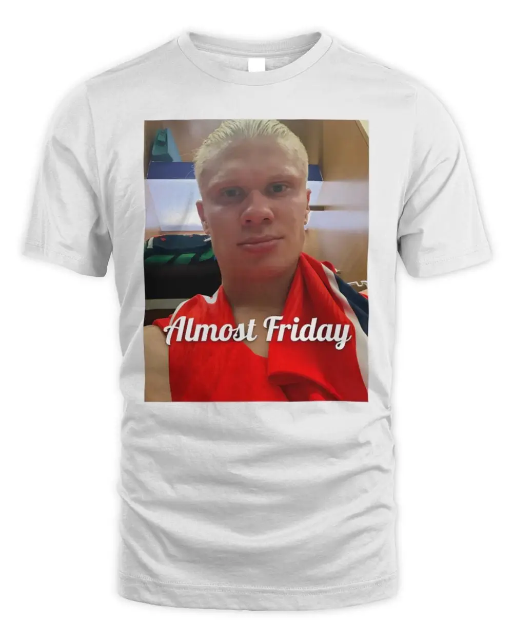 Almost Friday Haaland Selfie Hoodie