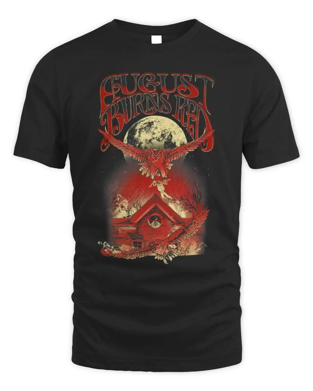August Burns Red Merch Throwback Owl T-Shirt