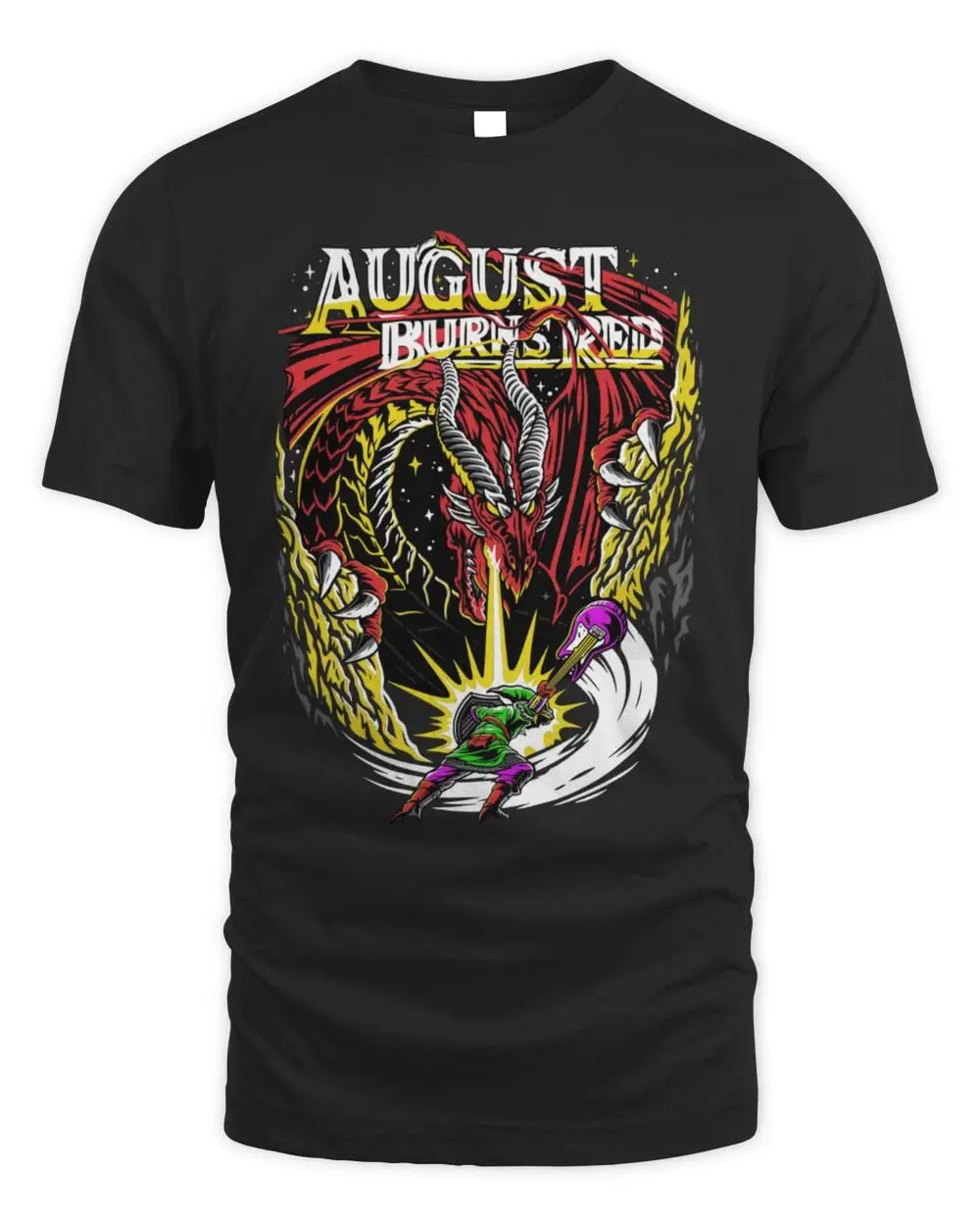 August Burns Red Merch Throwback The Legend of ABR T-Shirt
