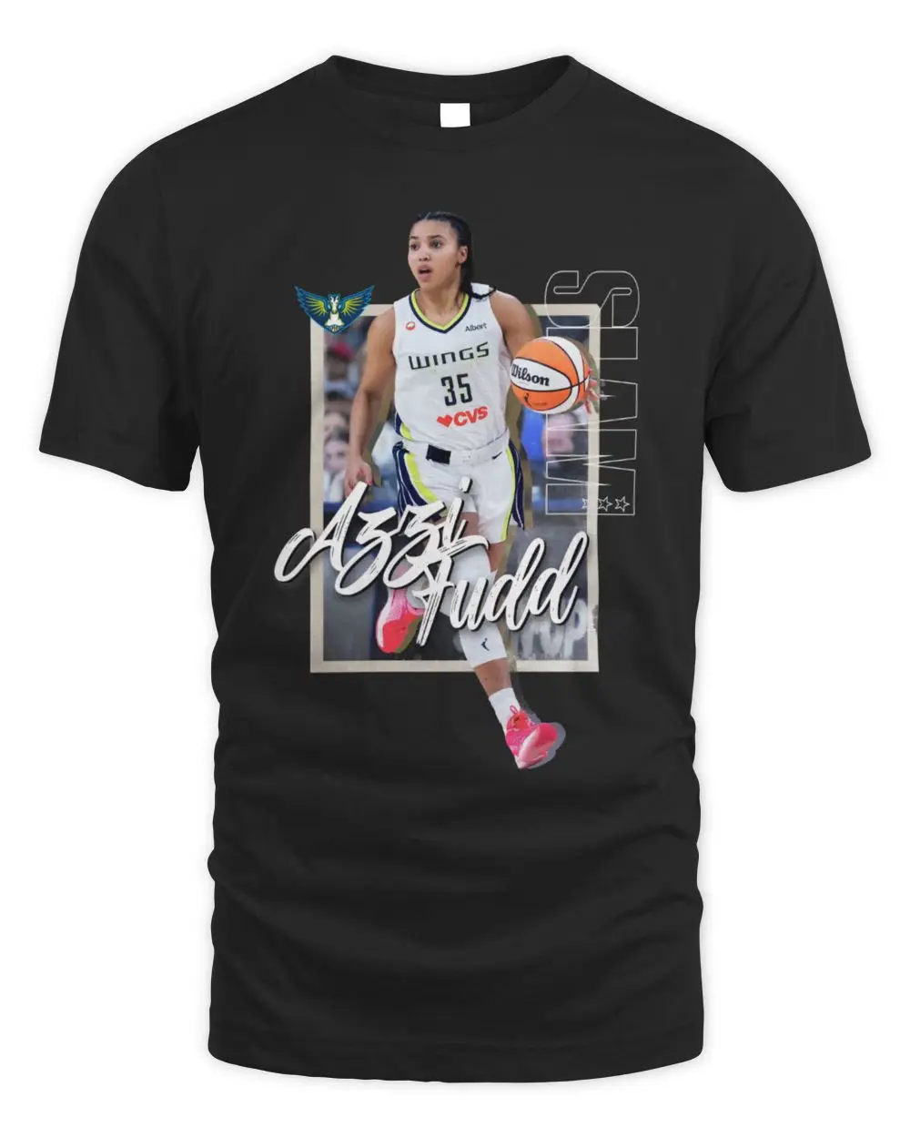 Azzi Fudd Dallas Wings Player Hoodie