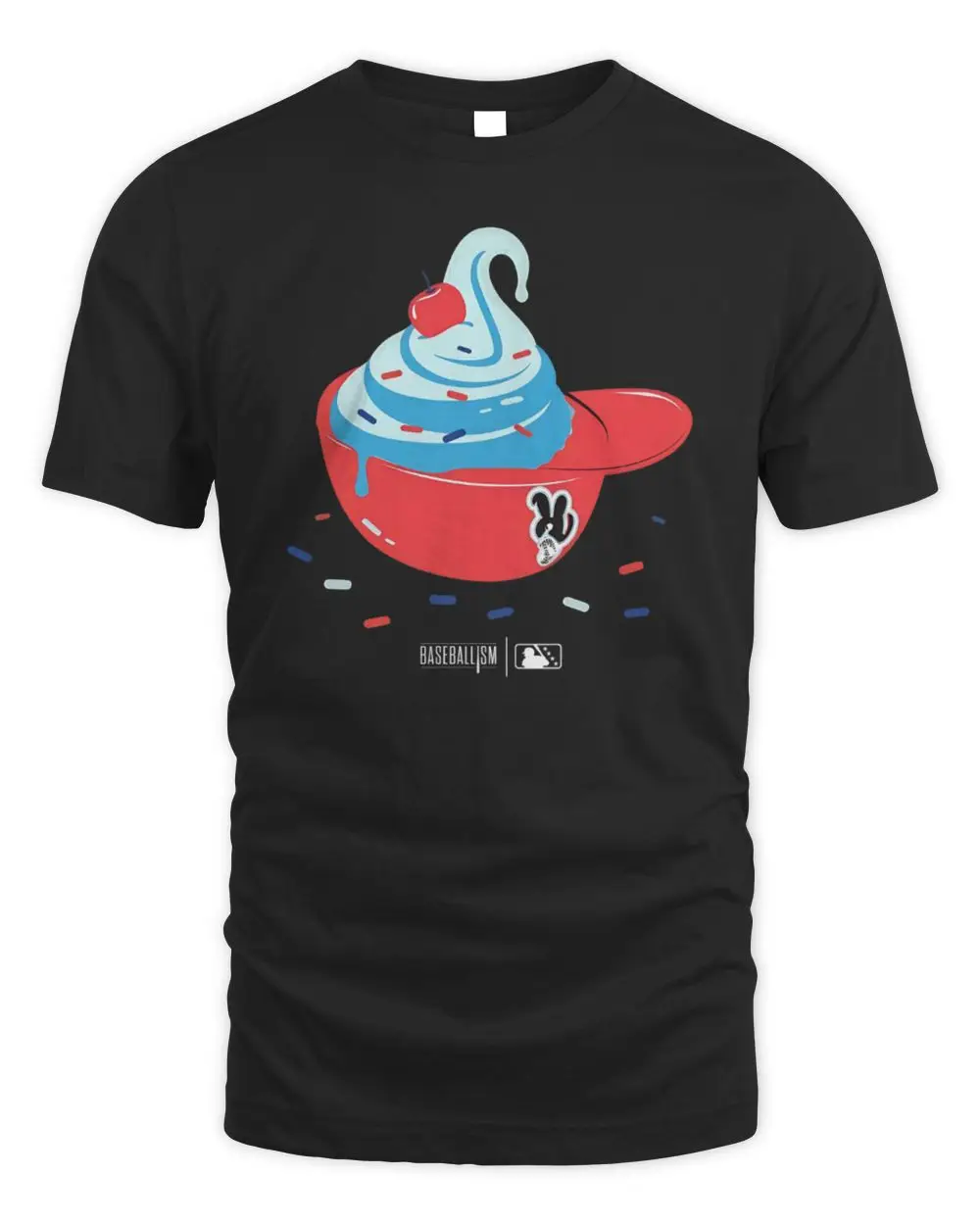 Baseballism Reading Fightin Phils Ice Cream Helmet Hoodie
