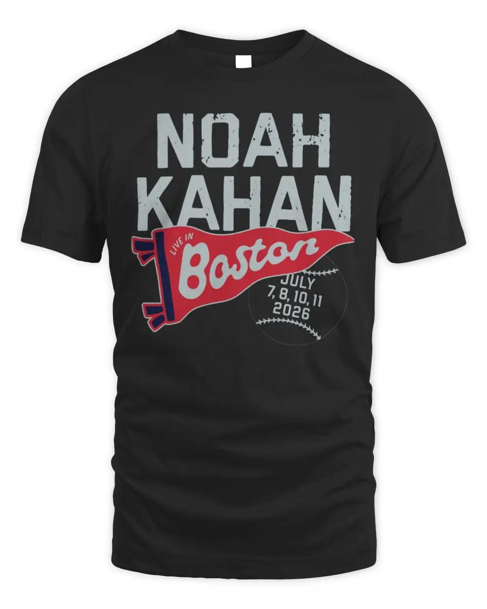 Boston Red Sox x Noah Kahan The Great Divide Tour 2026 Version 1 Graphic Shirt