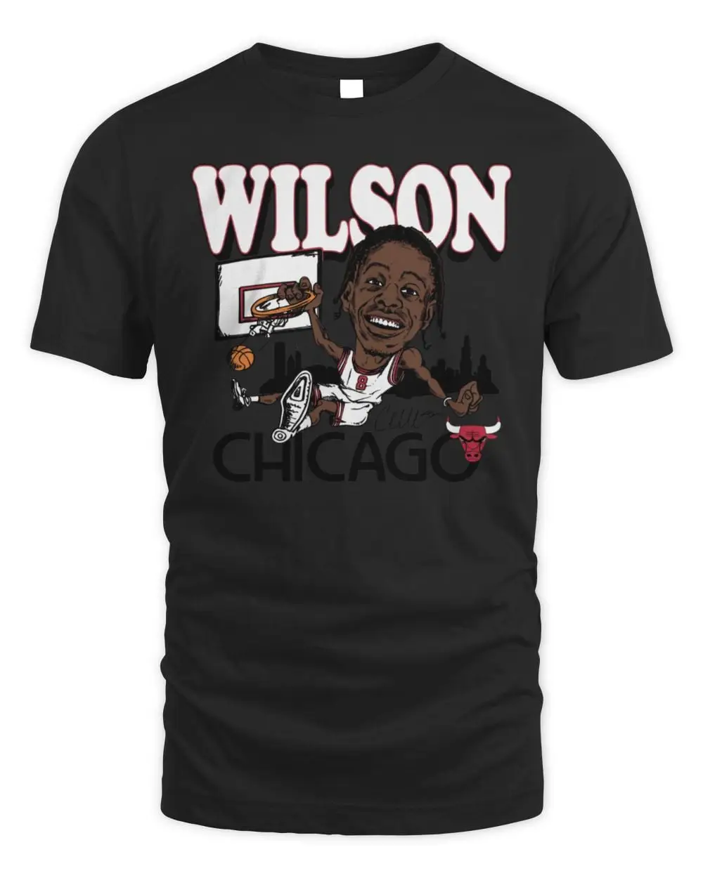 Caleb Wilson Chicago Bulls Homage T-Shirt
