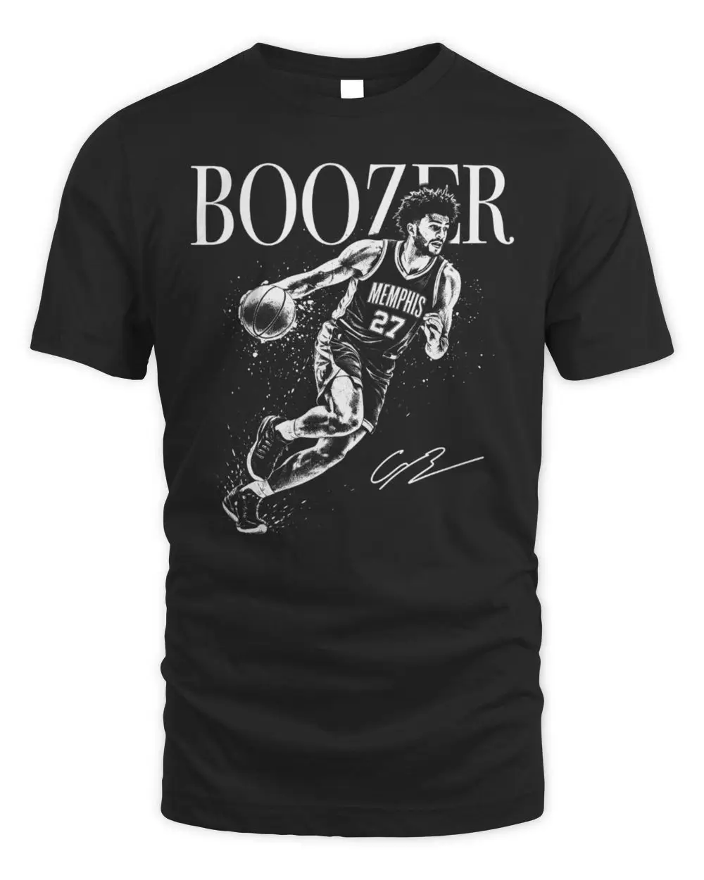 Cameron Boozer Memphis Grizzlies Mono T Shirt
