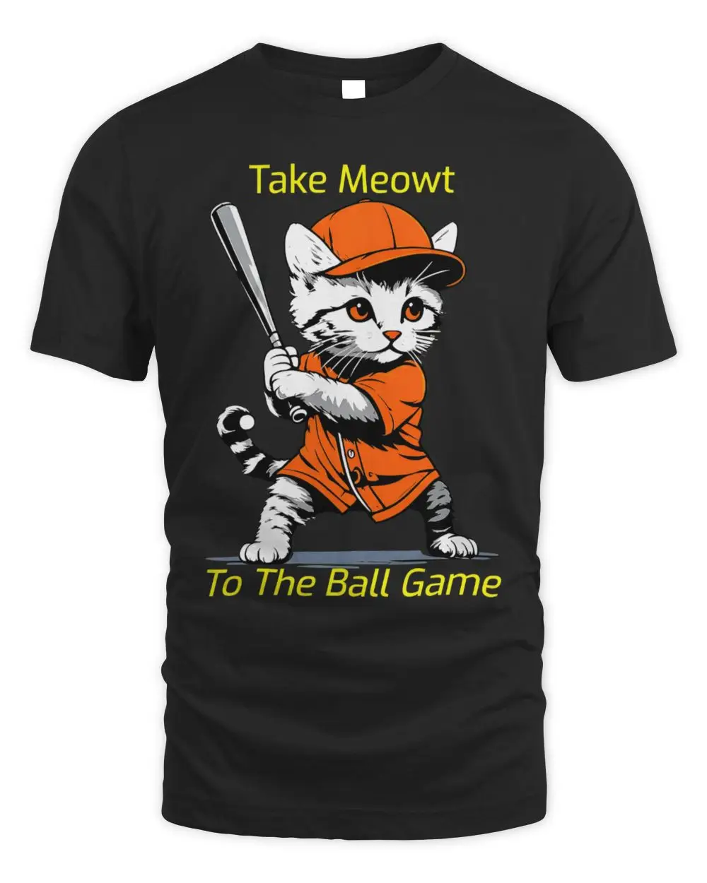 Cat Take Meowt To The Ball Game Shirt