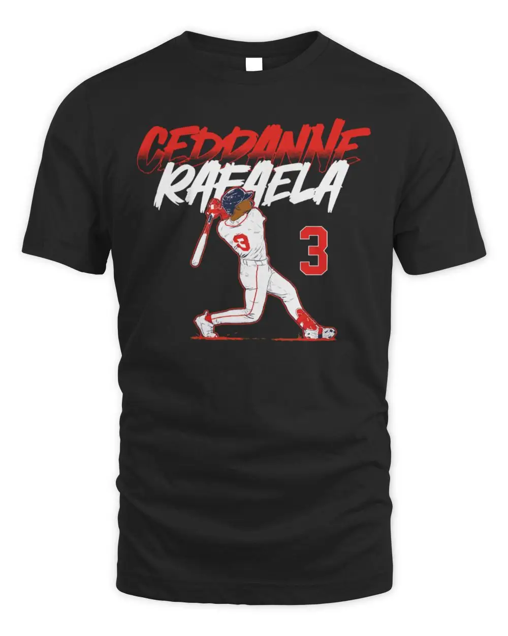 Ceddanne Rafaela Slugger Swing Number Hoodie
