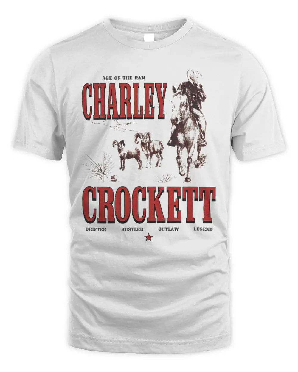 Charley Crockett Merch Charley Crockett Wanted T Shirt