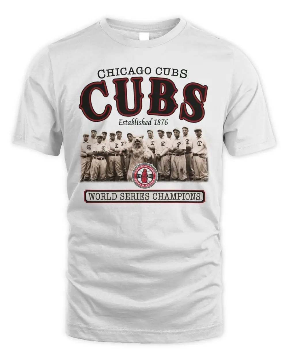 Chicago Cubs 1908 World Series Champions Hoodie