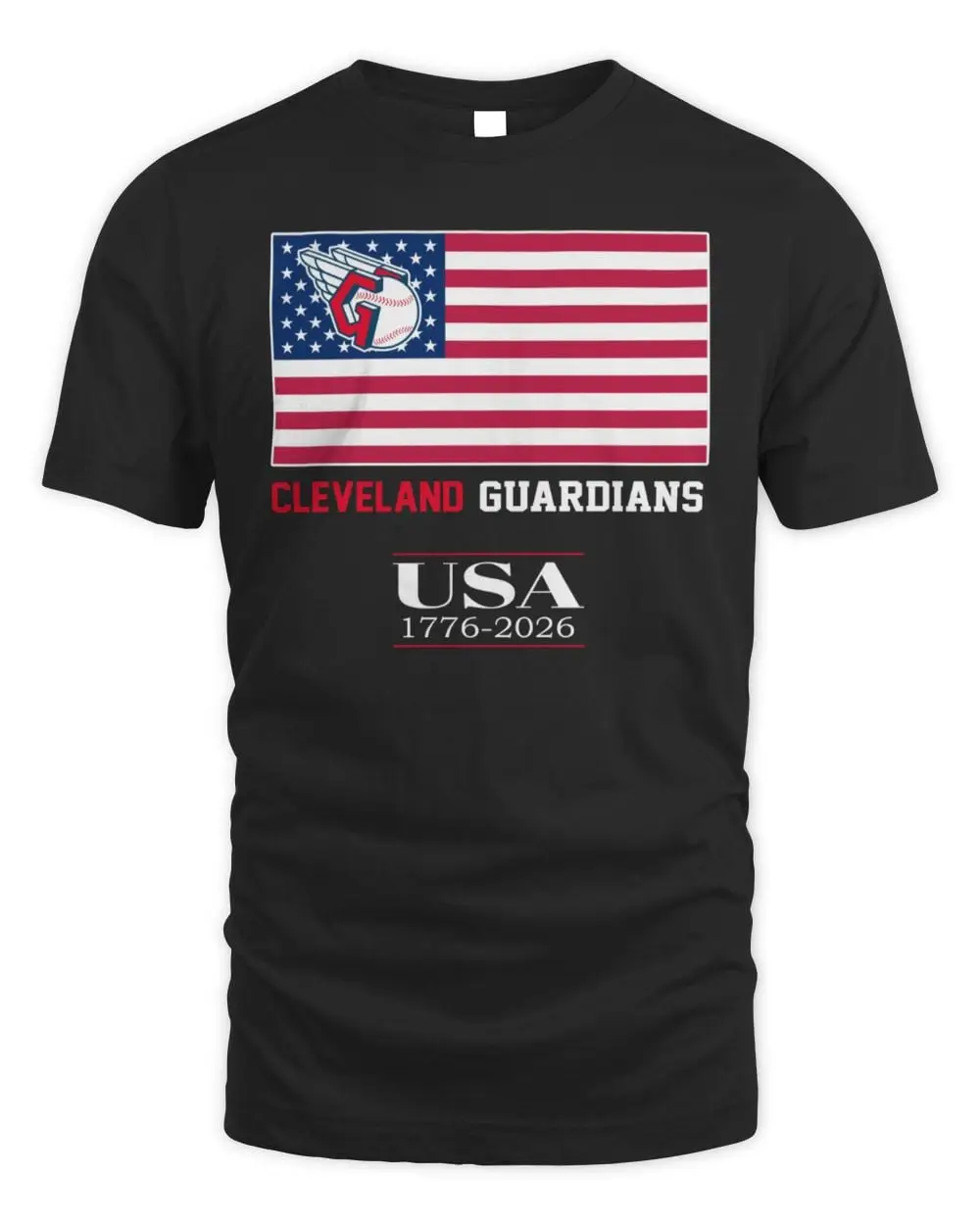 Cleveland Guardians Fanatics USA 1776-2026 Hoodie