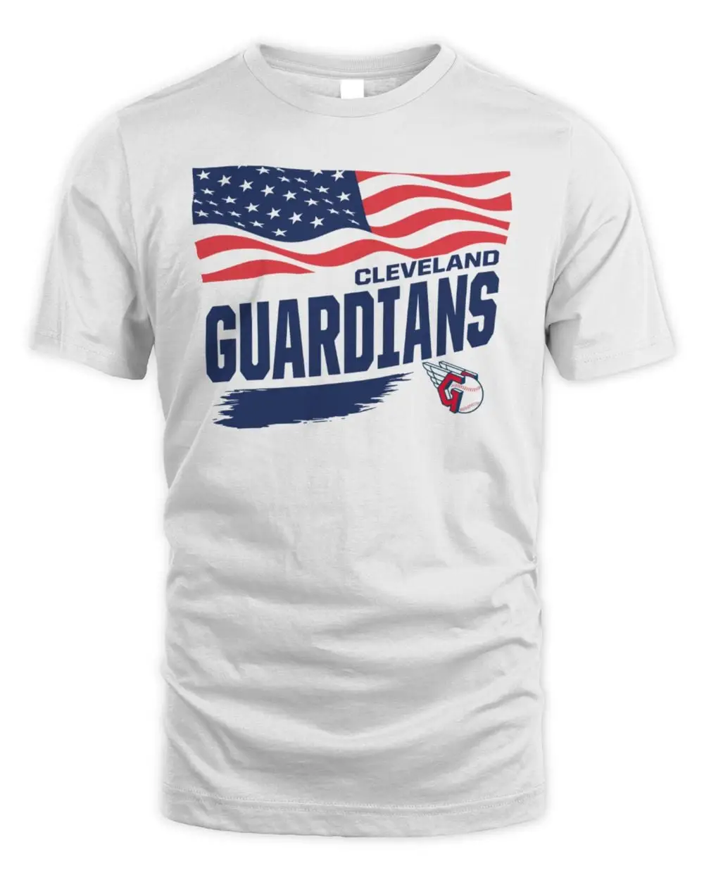 Cleveland Guardians Starter Waving Flag Hoodie