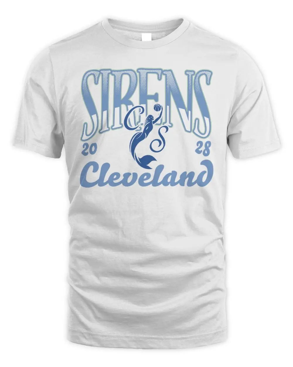Cleveland Sirens Merch Sky High Cream T Shirt