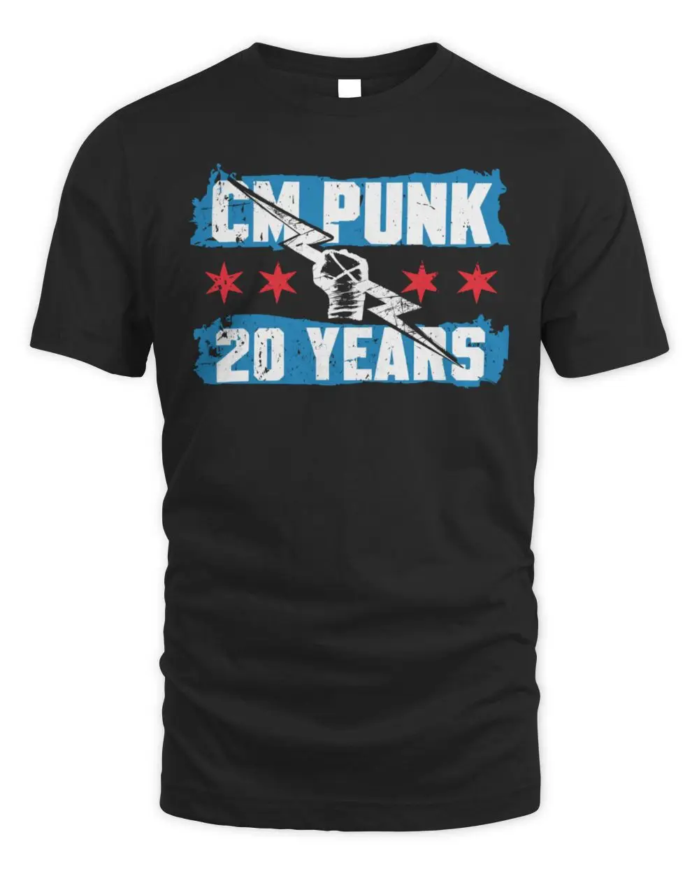 CM Punk 20 Years Flag T-Shirt Hoodie