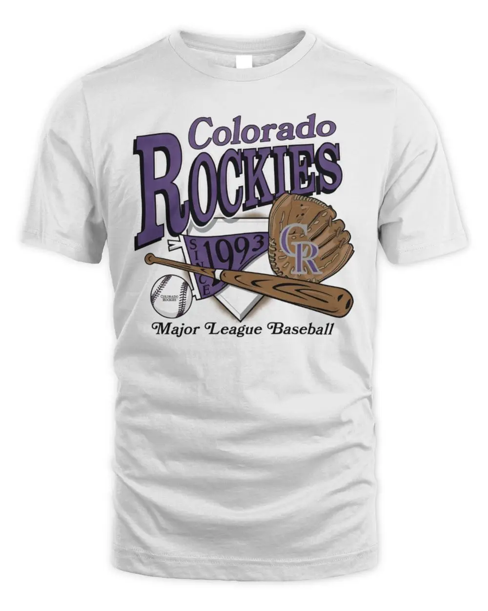Colorado Rockies At Bat ’47 Franklin T Shirt