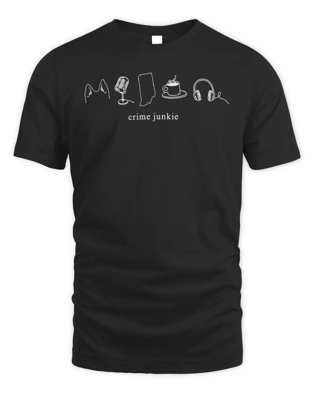 Crime Junkie Merch Crime Junkie CJ Essentials Hoodie
