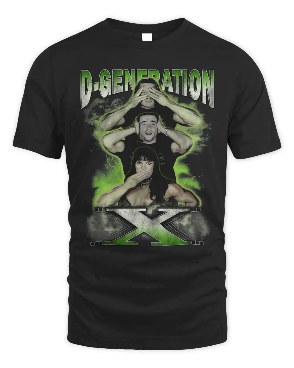 D Generation X Retro Wrestling Rap T Shirt