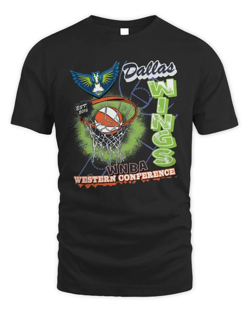 Dallas Wings Paint Drive ’47 Foundation T Shirt