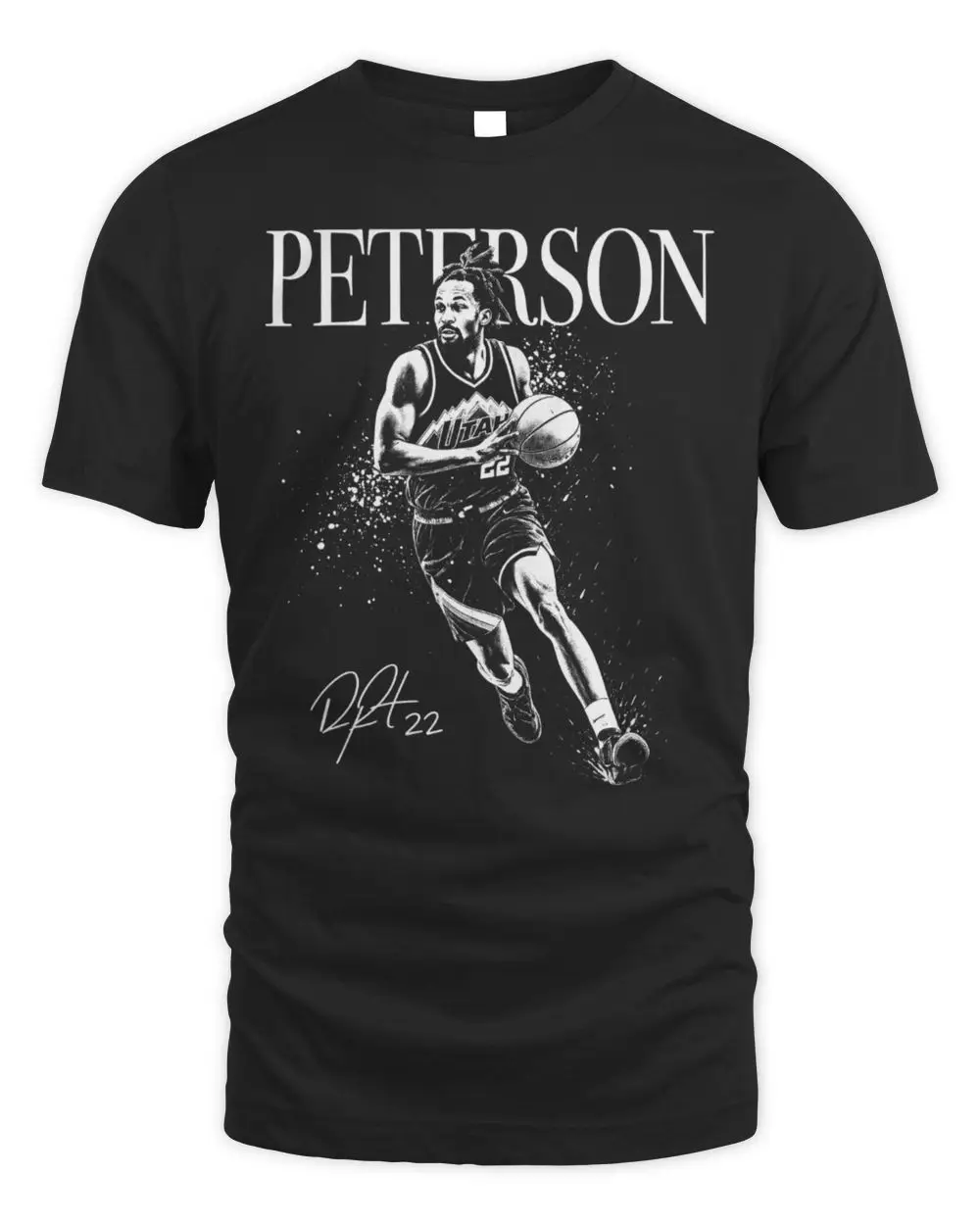 Darryn Peterson Utah Jazz Mono Hoodie