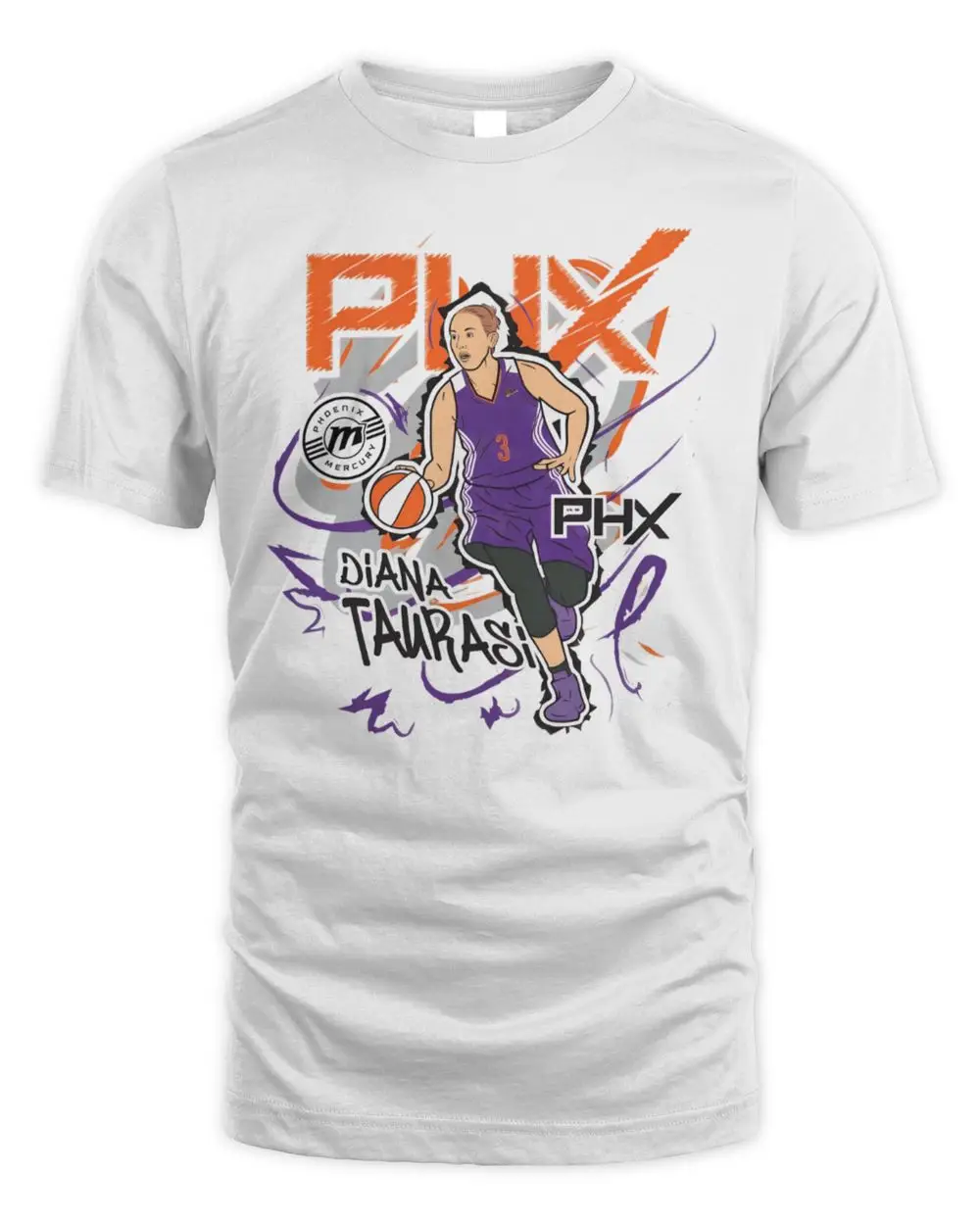 Diana Taurasi Phoenix Mercury Mitchell & Ness Chalked Up Hoodie