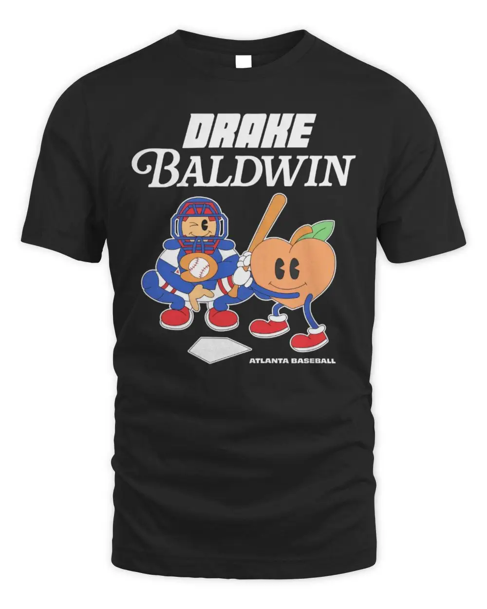 Drake Baldwin Atlanta Braves MLB Animated Players Shirt
