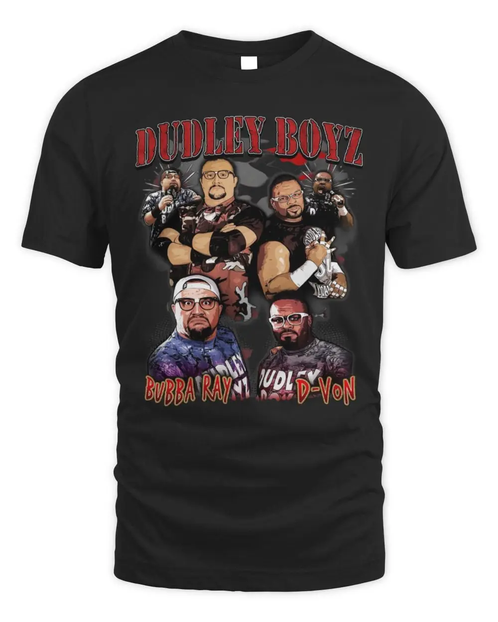 Dudley Boyz Bubba Ray D-Von Vintage Hoodie